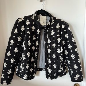 Rebecca Taylor La Vie quilted cropped jacket